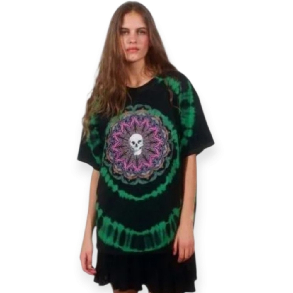Tie-Dye Skull T-Shirt